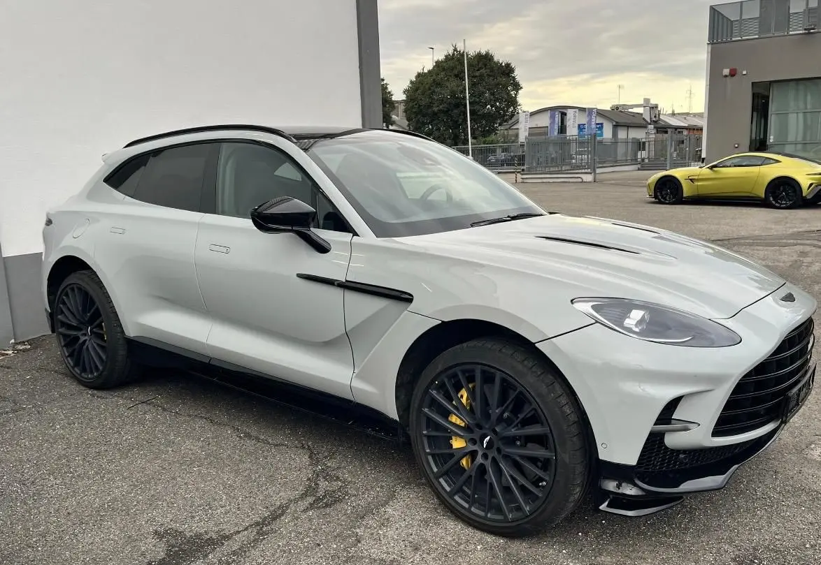 Aston Martin DBX 707 2026, front view — Cannes Lux Car Rental, Cannes. Aston Martin DBX 707 in Cannes Aston Martin DBX 707 rental in Cannes provides access to a…