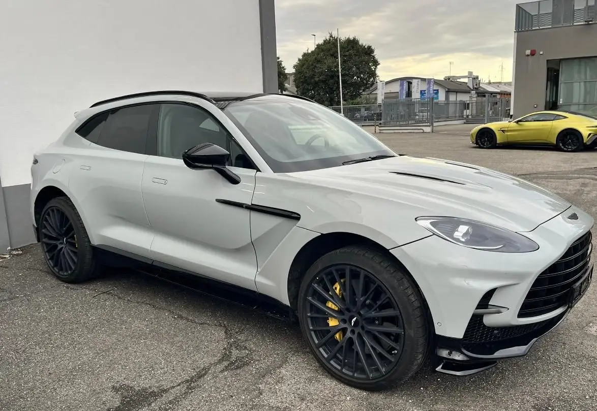 Aston Martin DBX 707 2026, front view — Cannes Lux Car Rental, Cannes. Aston Martin DBX 707 in Cannes Aston Martin DBX 707 rental in Cannes provides access to a…