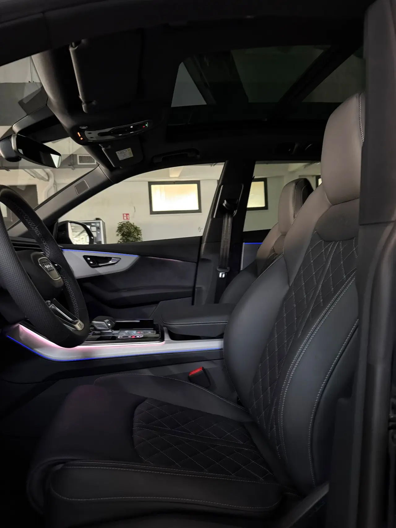 Audi Q8 2025, rear view — Cannes Lux Car Rental, Cannes. Audi Q8 in Cannes Audi Q8 rental in Cannes provides a 2025 SUV delivering 340 horsepower.…