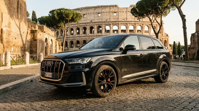 Audi SQ7 7seater 2023 — Cannes Lux Car Rental, Cannes