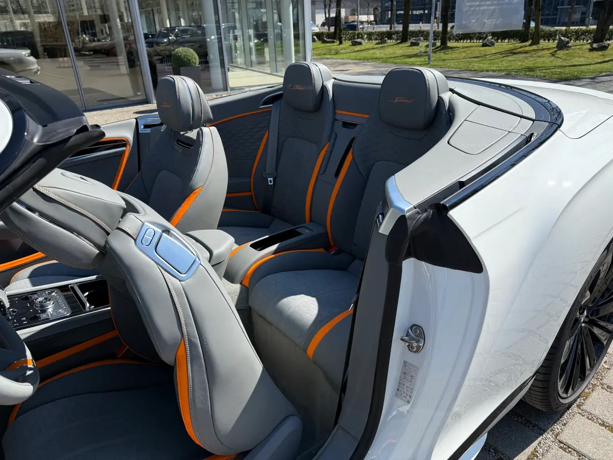 Bentley Continental GTC Speed 2025, rear view — Cannes Lux Car Rental, Cannes. Bentley Continental GTC Speed in Cannes Bentley Continental GTC Speed hire in Cannes…