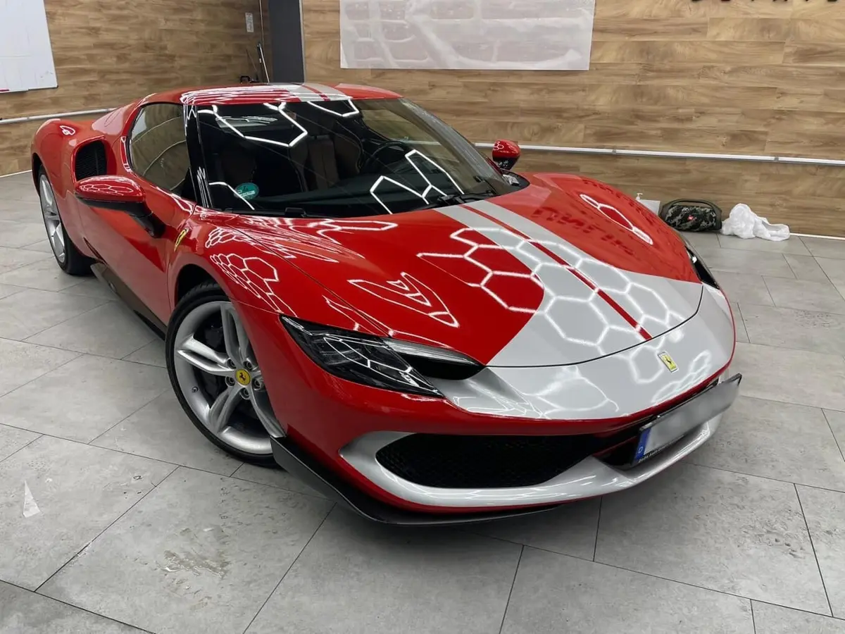 Ferrari 296 GTB 2023 — Cannes Lux Car Rental, Cannes. Ferrari 296 GTB in Cannes Ferrari 296 GTB rental in Cannes provides access to a 2023…