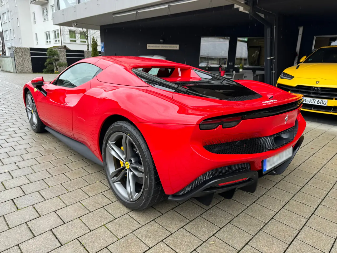 Ferrari 296 GTS Spider 2024, exterior — Cannes Lux Car Rental, Cannes. Ferrari 296 GTS Spider in Cannes Ferrari 296 GTS Spider rental in Cannes provides access…