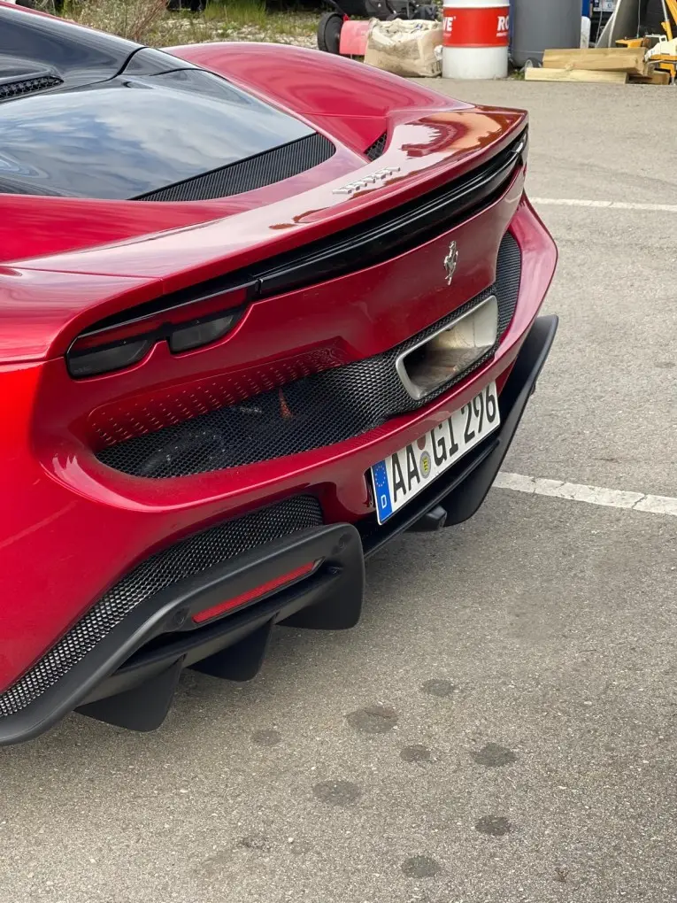 Ferrari 296 GTS Spider 2025, rear view — Cannes Lux Car Rental, Cannes. Ferrari 296 GTS Spider in Cannes Ferrari 296 GTS Spider rental in Cannes provides access…