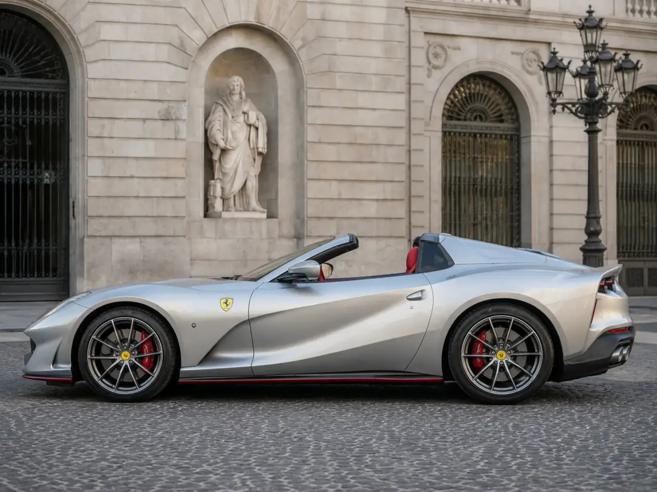 Ferrari 812 GTS 2024, dashboard — Cannes Lux Car Rental, Cannes. Ferrari 812 GTS in Cannes Ferrari 812 GTS rental in Cannes provides access to a 2024…