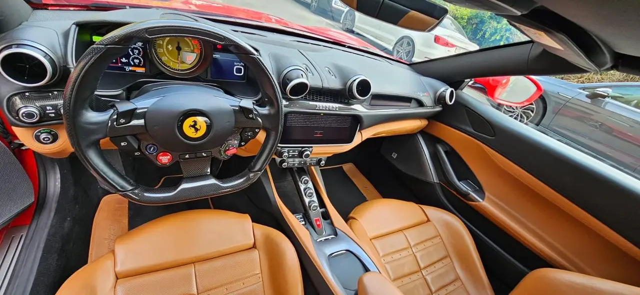 Ferrari Portofino M 2023, front view — Cannes Lux Car Rental, Cannes. Ferrari Portofino M in Cannes Ferrari Portofino M rental in Cannes provides access to an…