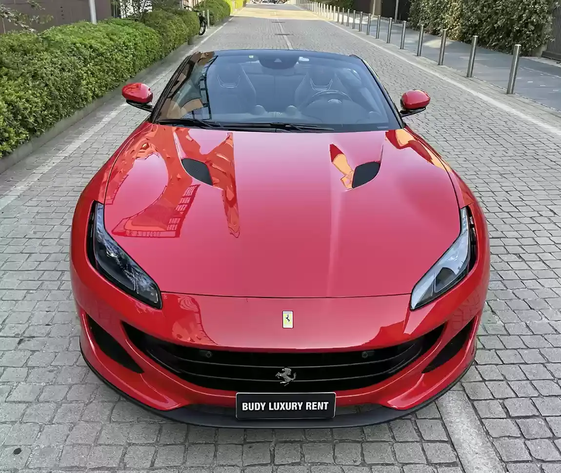 Ferrari Portofino M 2023, interior — Cannes Lux Car Rental, Cannes. Ferrari Portofino M in Cannes Ferrari Portofino M rental in Cannes provides access to an…