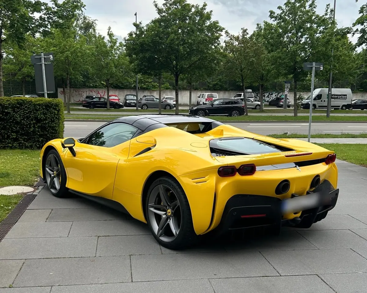 Ferrari SF90 Spider 2024, front view — Cannes Lux Car Rental, Cannes. Ferrari SF90 Spider in Cannes Ferrari SF90 Spider rental in Cannes provides access to a…