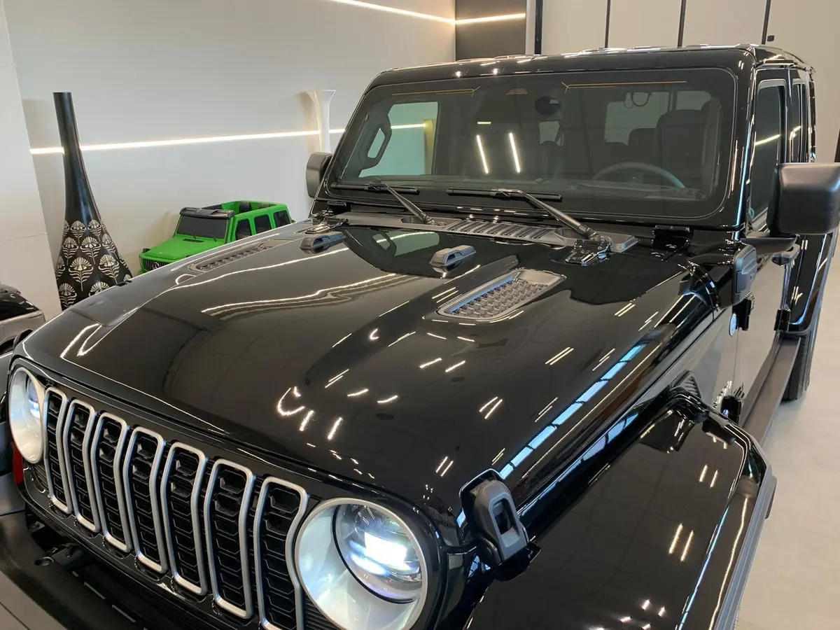 Jeep Wrangler 2025, dashboard — Cannes Lux Car Rental, Cannes. Jeep Wrangler in Cannes Jeep Wrangler rental in Cannes provides access to a 2025 SUV…