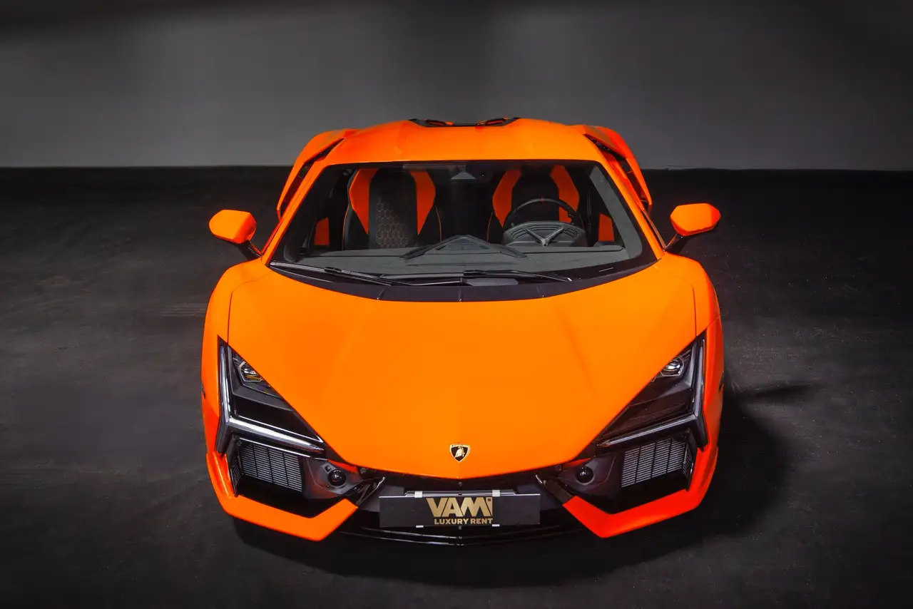 Lamborghini Revuelto 2026, rear view — Cannes Lux Car Rental, Cannes. Lamborghini Revuelto in Cannes Lamborghini Revuelto rental in Cannes provides access to a…