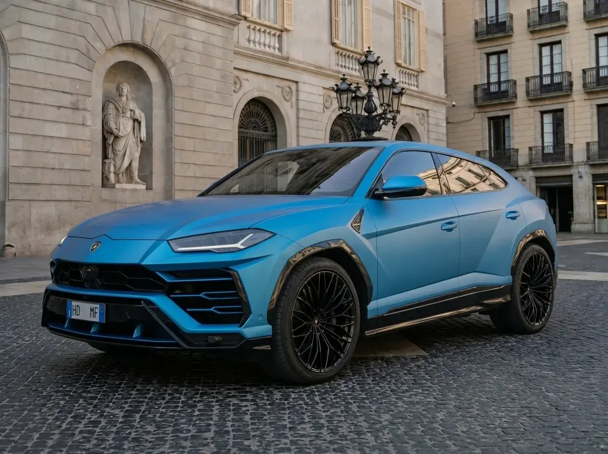 Lamborghini Urus SE 2025, exterior — Cannes Lux Car Rental, Cannes. Lamborghini Urus SE in Cannes Lamborghini Urus SE rental in Cannes provides access to a…