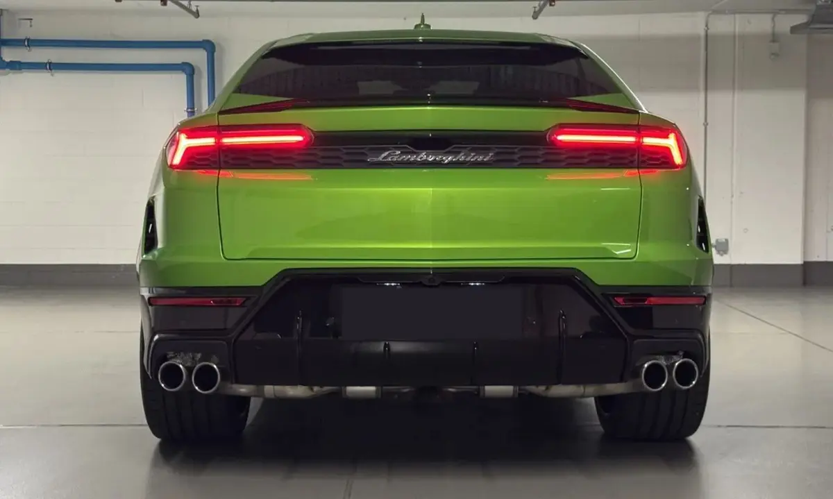 Lamborghini Urus SE 2026, rear view — Cannes Lux Car Rental, Cannes. Lamborghini Urus SE in Cannes Lamborghini Urus SE rental in Cannes provides access to a…