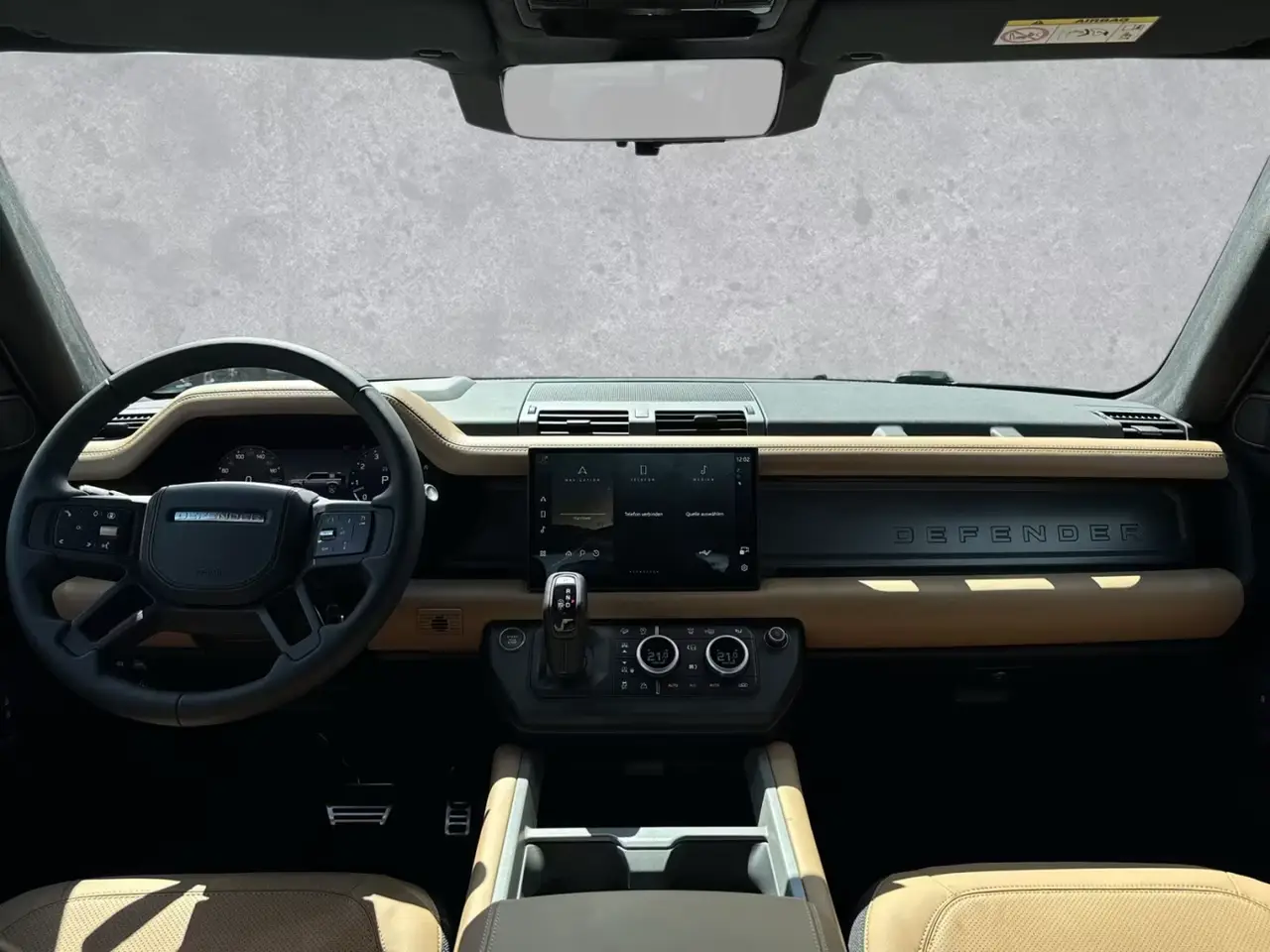 Land Rover Defender 2024, rear view — Cannes Lux Car Rental, Cannes. Land Rover Defender in Cannes Land Rover Defender hire in Cannes secures a 2024 SUV…