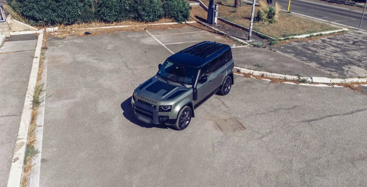 Land Rover Defender X-Dynamic 7 seater 2024, rear view — Cannes Lux Car Rental, Cannes. Land Rover Defender X-Dynamic 7 seater in Cannes Land Rover Defender X-Dynamic 7 seater…