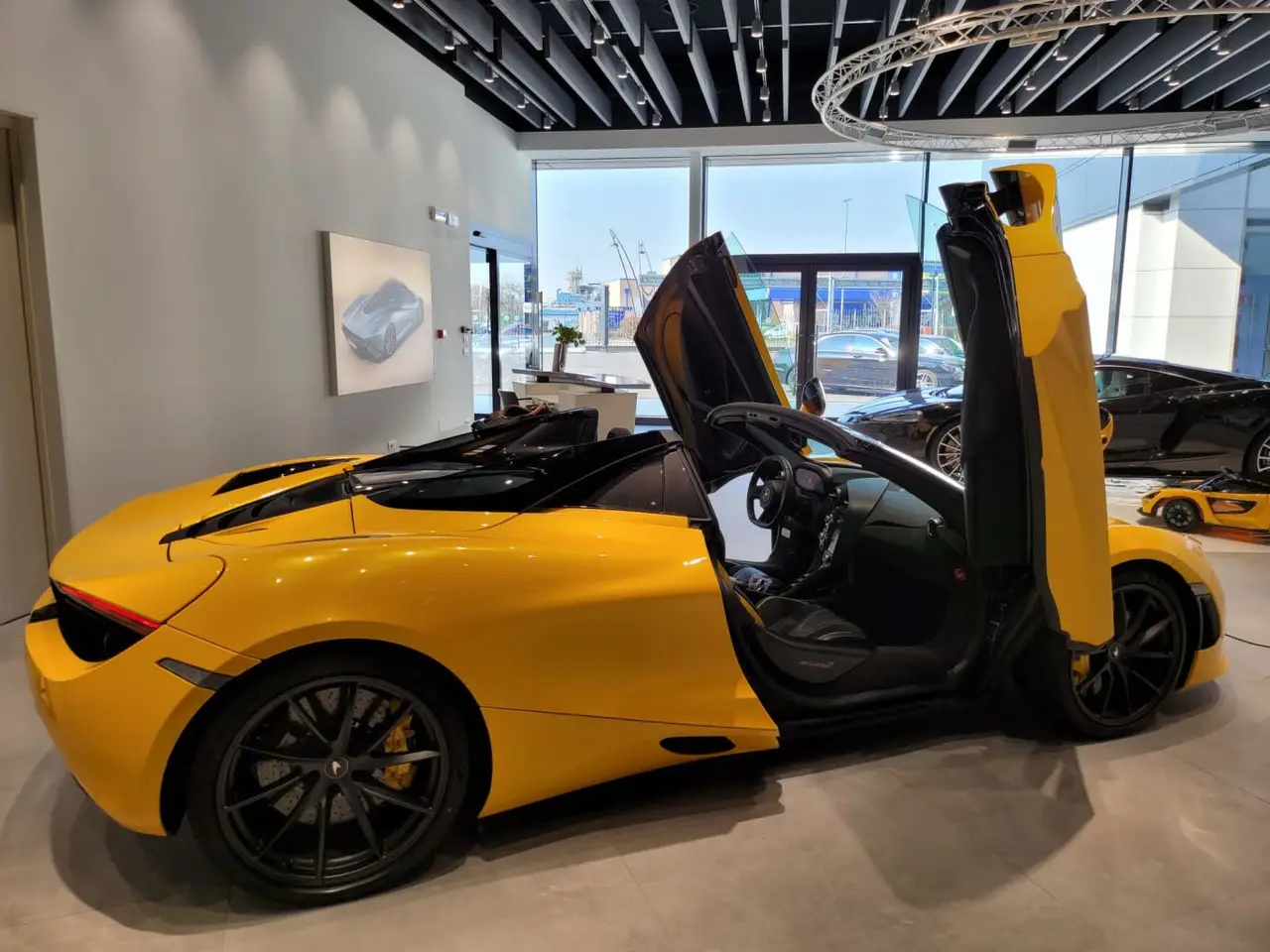 McLaren 720S Spider 2022, front view — Cannes Lux Car Rental, Cannes. McLaren 720S Spider in Cannes McLaren 720S Spider rental in Cannes gives drivers access…