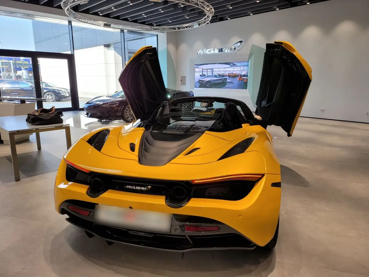 McLaren 720S Spider 2022, interior — Cannes Lux Car Rental, Cannes. McLaren 720S Spider in Cannes McLaren 720S Spider rental in Cannes gives drivers access…