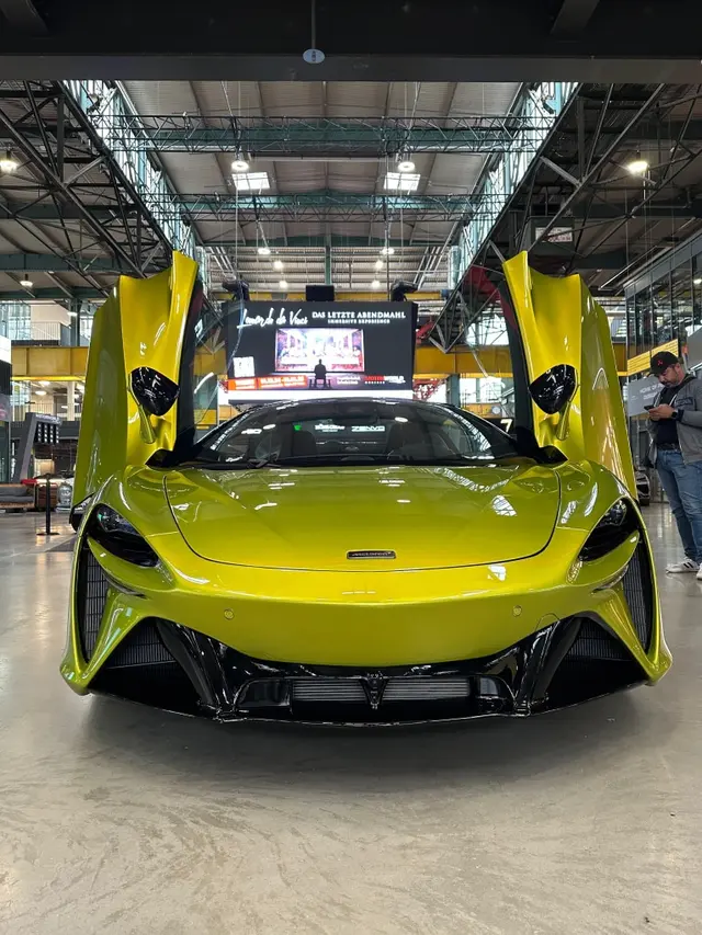 McLaren Artura Spider 2024 — Cannes Lux Car Rental, Cannes