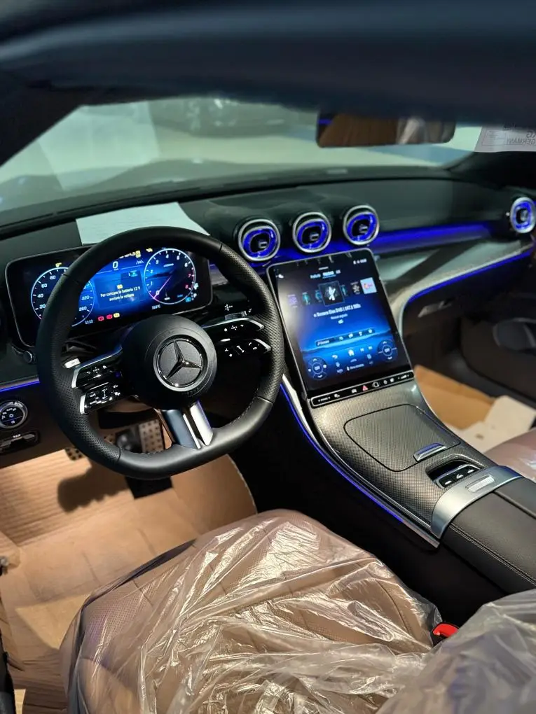 Mercedes Benz CLE 300 Cabriolet AMG Premium 2025, front view — Cannes Lux Car Rental, Cannes. Mercedes Benz CLE 300 Cabriolet AMG Premium in Cannes Mercedes Benz CLE 300 Cabriolet AMG…