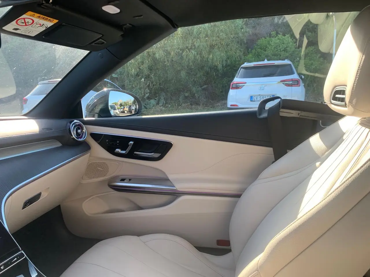 Mercedes Benz CLE Cabrio 2025, front view — Cannes Lux Car Rental, Cannes. Mercedes Benz CLE Cabrio in Cannes Mercedes Benz CLE Cabrio rental in Cannes provides…
