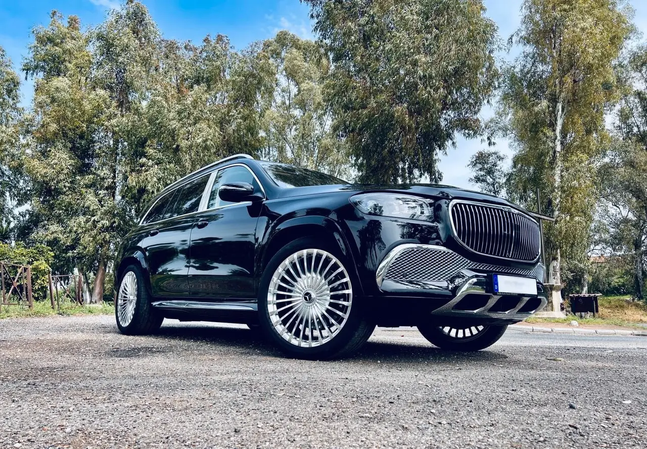 Mercedes Benz GLS Maybach 2022, exterior — Cannes Lux Car Rental, Cannes. Mercedes Benz GLS Maybach in Cannes Mercedes Benz GLS Maybach hire in Cannes provides…