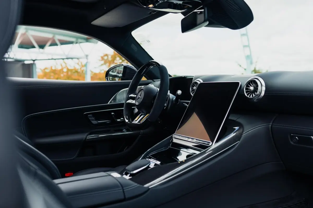 Mercedes Benz GT63 AMG Coupe 2024, rear view — Cannes Lux Car Rental, Cannes. Mercedes Benz GT63 AMG Coupe in Cannes Mercedes Benz GT63 AMG Coupe rental in Cannes…