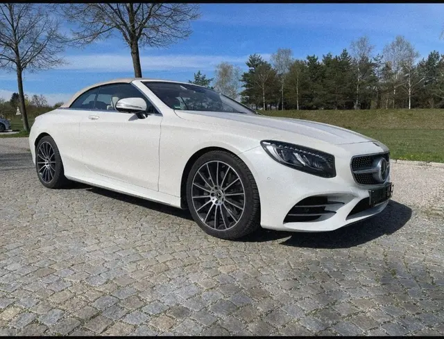 Mercedes Benz S560 Cabrio 2021 — Cannes Lux Car Rental, Cannes