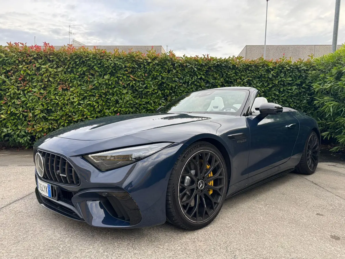 Mercedes Benz SL 63 AMG 2025, rear view — Cannes Lux Car Rental, Cannes. Mercedes Benz SL 63 AMG in Cannes Mercedes Benz SL 63 AMG rental in Cannes provides…