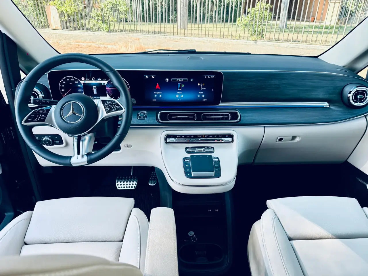 Mercedes Benz V300 4x4 XL VIP (Captain, 7 seat) 2025, rear view — Cannes Lux Car Rental, Cannes. Mercedes Benz V300 4x4 XL VIP (Captain, 7 seat) in Cannes Mercedes Benz V300 4x4 XL VIP…