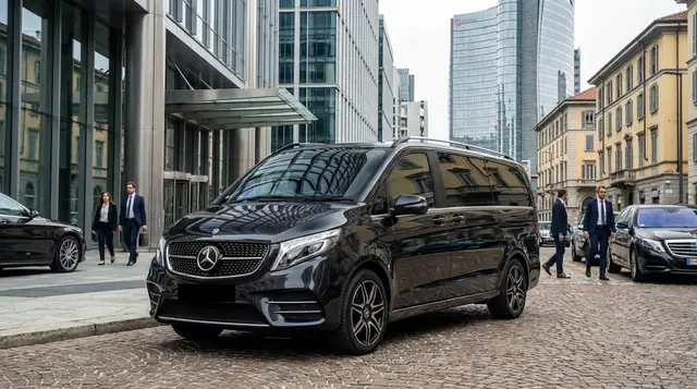 Mercedes V Class 2026 — Cannes Lux Car Rental, Cannes