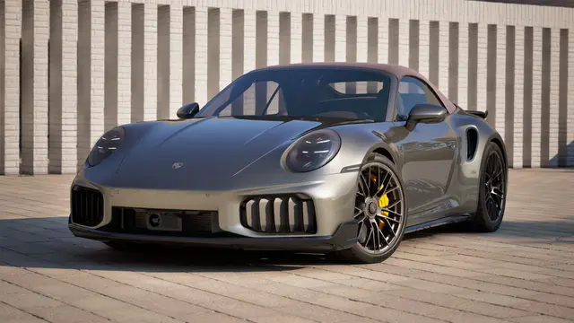 Porsche 911 992 Carrera Turbo S Cabrio 2026 — Cannes Lux Car Rental, Cannes