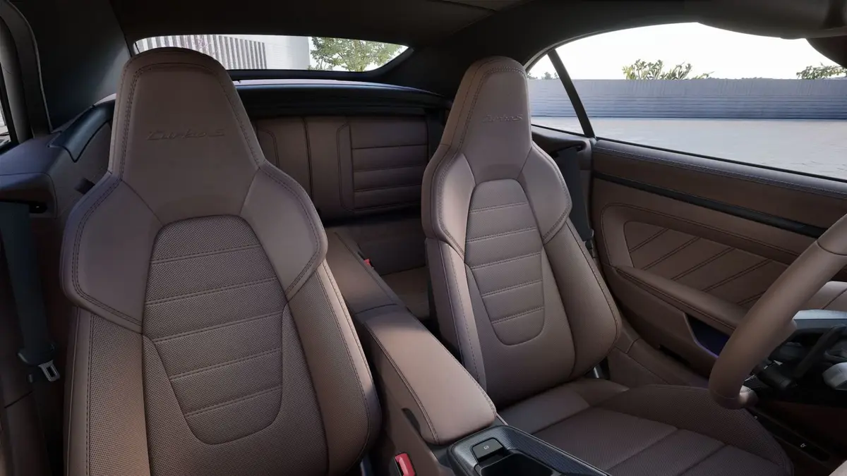 Porsche 911 992 Carrera Turbo S Cabrio 2026, interior — Cannes Lux Car Rental, Cannes. Porsche 911 992 Carrera Turbo S Cabrio in Cannes Porsche 911 992 Carrera Turbo S Cabrio…