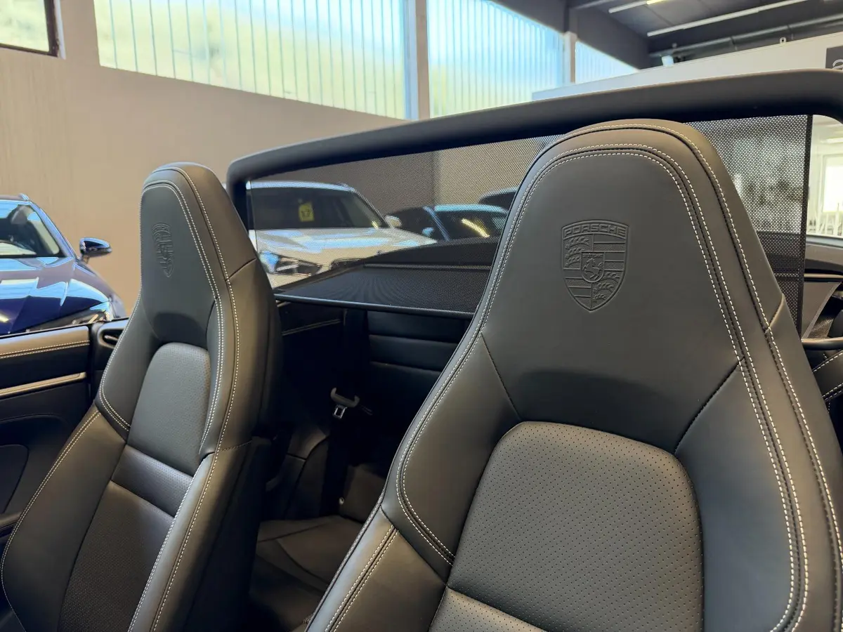 Porsche 911 Carrera S Cabrio (992) 2025, rear view — Cannes Lux Car Rental, Cannes. Porsche 911 Carrera S Cabrio (992) in Cannes Porsche 911 Carrera S Cabrio (992) rental in…