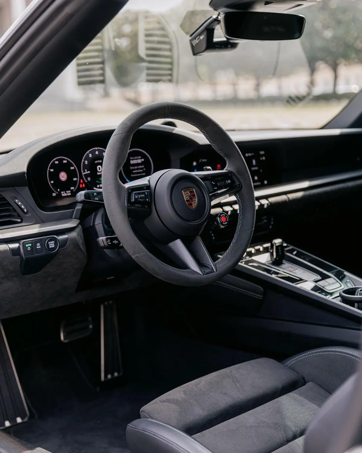 Porsche Carrera Spyder 992,2 GTS 2025, rear view — Cannes Lux Car Rental, Cannes. Porsche Carrera Spyder 992,2 GTS in Cannes Porsche Carrera Spyder 992,2 GTS rental in…