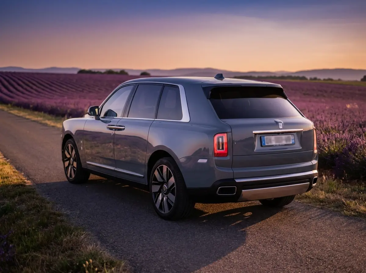 Rolls-Royce Cullinan 2025, front view — Cannes Lux Car Rental, Cannes. Rolls-Royce Cullinan 2025 in Cannes Rolls-Royce Cullinan 2025 hire in Cannes provides…