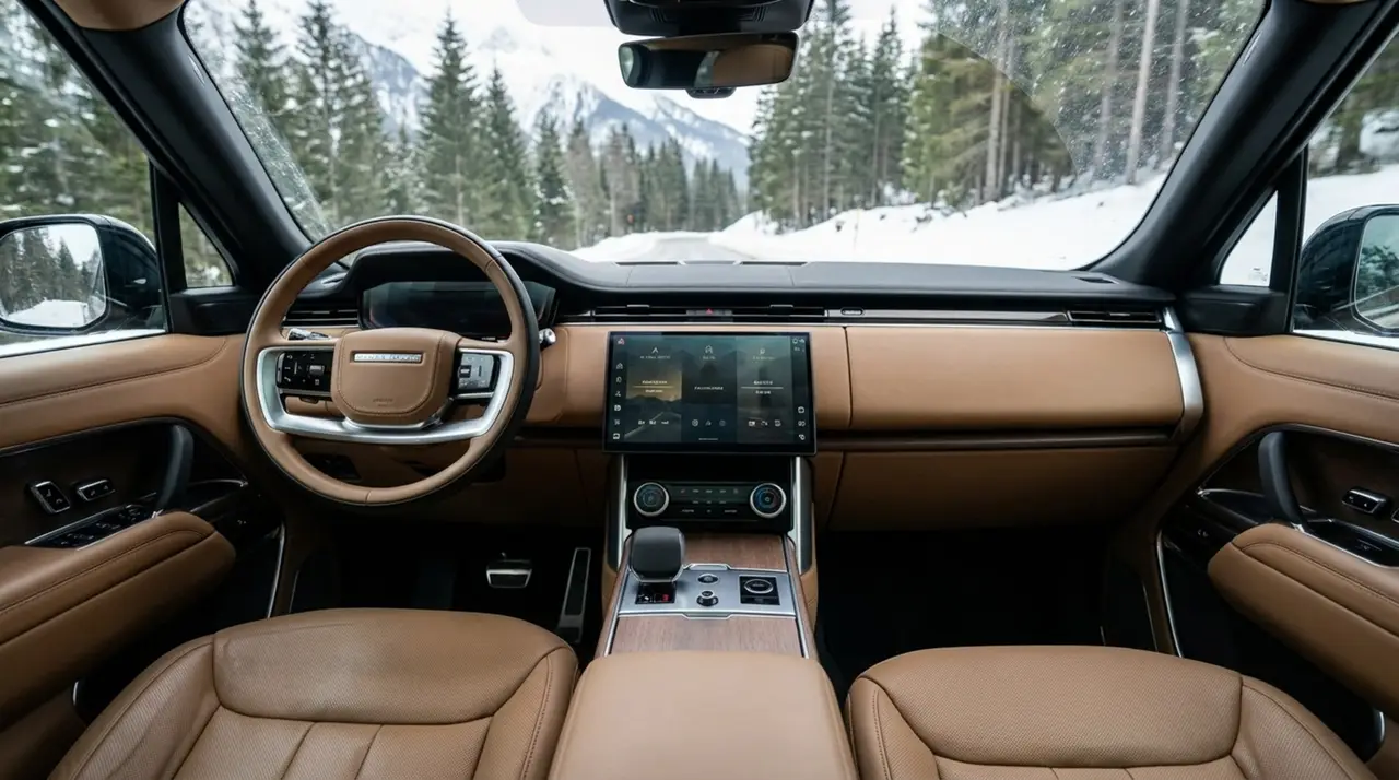 Rover Range Rover Autobiography P530 2026, interior — Cannes Lux Car Rental, Cannes. Rover Range Rover Autobiography P530 in Cannes Rover Range Rover Autobiography P530…