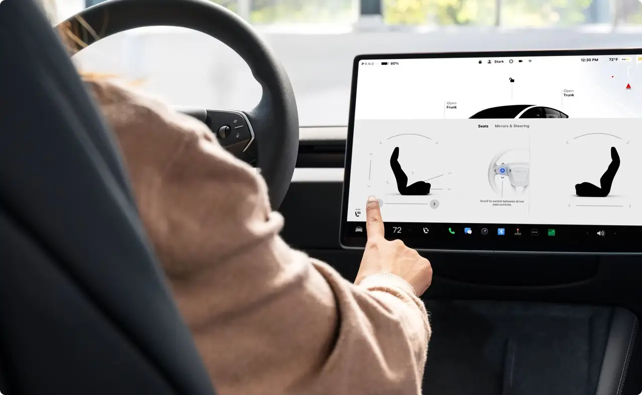 Tesla Model 3 Performance 2026, rear view — Cannes Lux Car Rental, Cannes. Tesla Model 3 Performance in Cannes Tesla Model 3 Performance hire in Cannes provides an…
