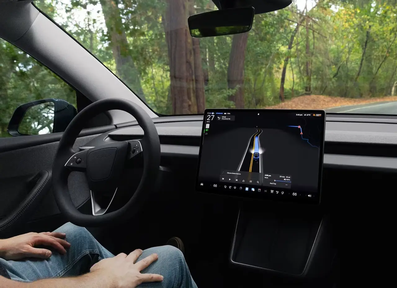 Tesla Model 3 Performance 2026, dashboard — Cannes Lux Car Rental, Cannes. Tesla Model 3 Performance in Cannes Tesla Model 3 Performance hire in Cannes provides an…